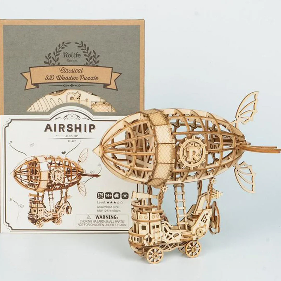 3D Puzzle - Airship - Image 4