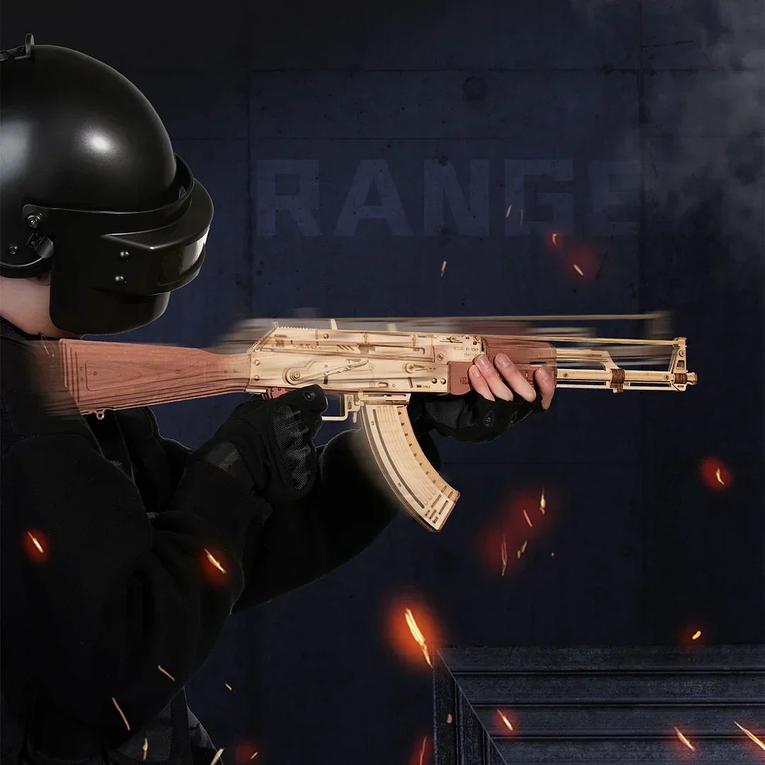3D Puzzle - AK-47 Assault Rifle - Image 3