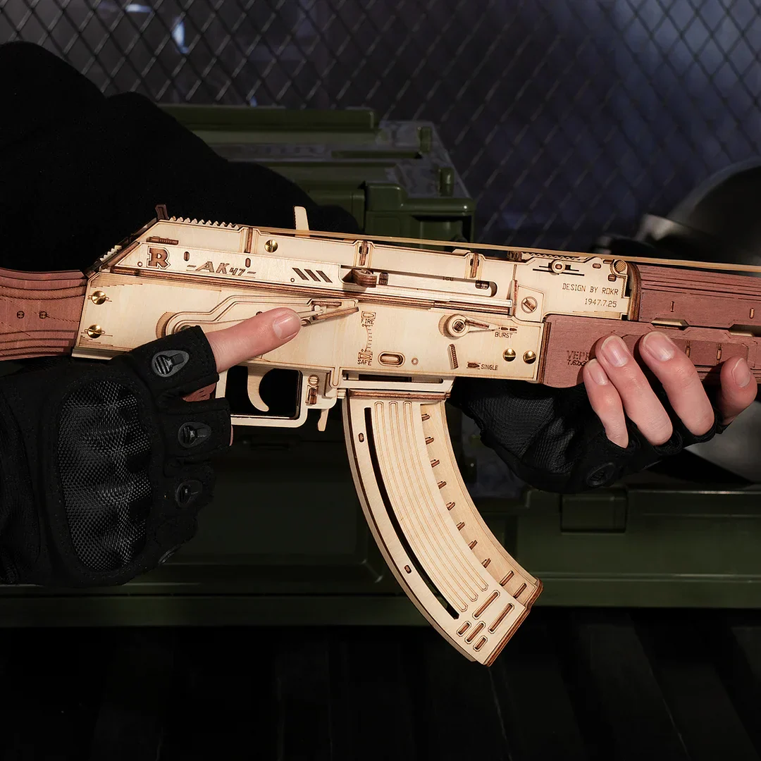 3D Puzzle - AK-47 Assault Rifle - Image 6