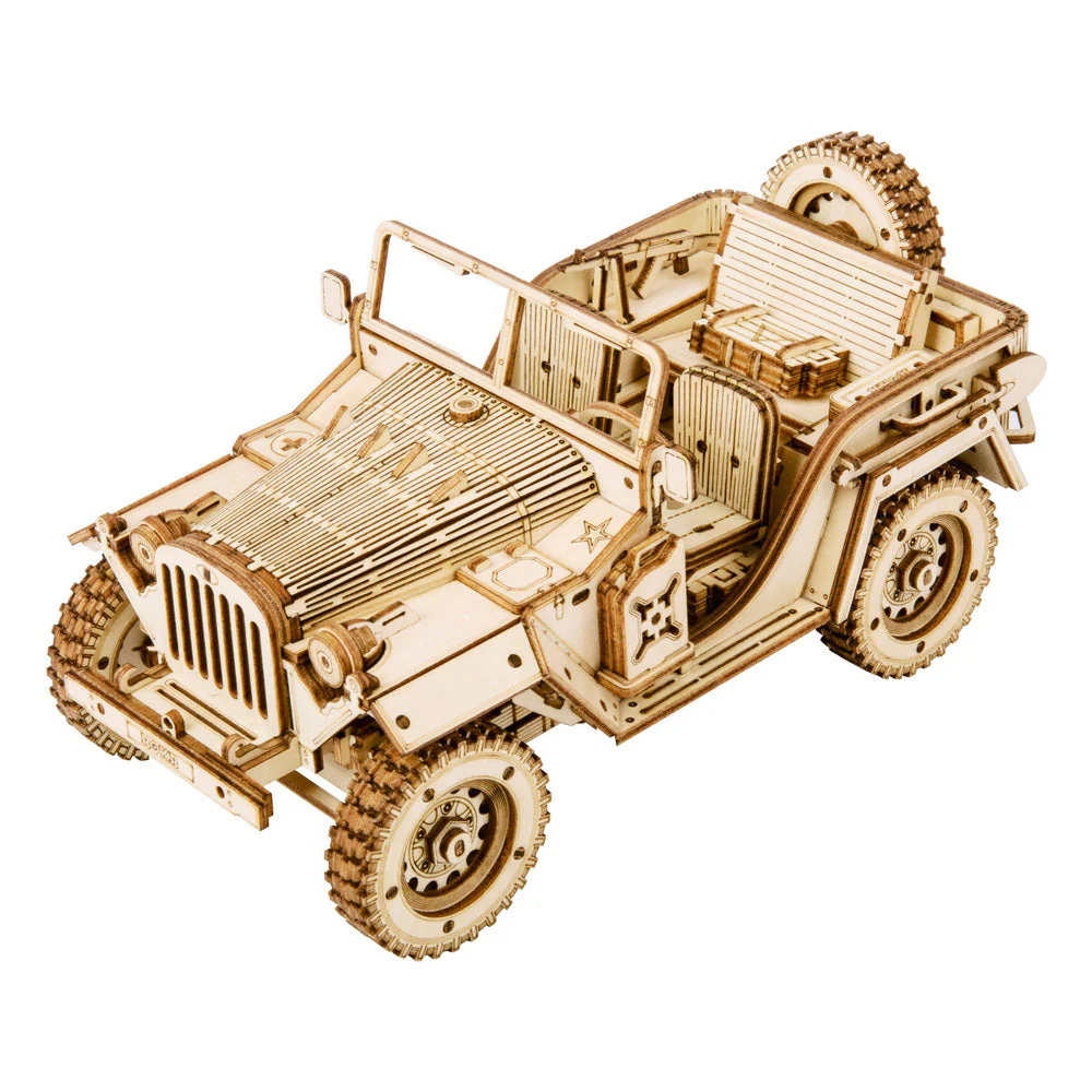 3D Puzzle - Army Field Car - Image 2