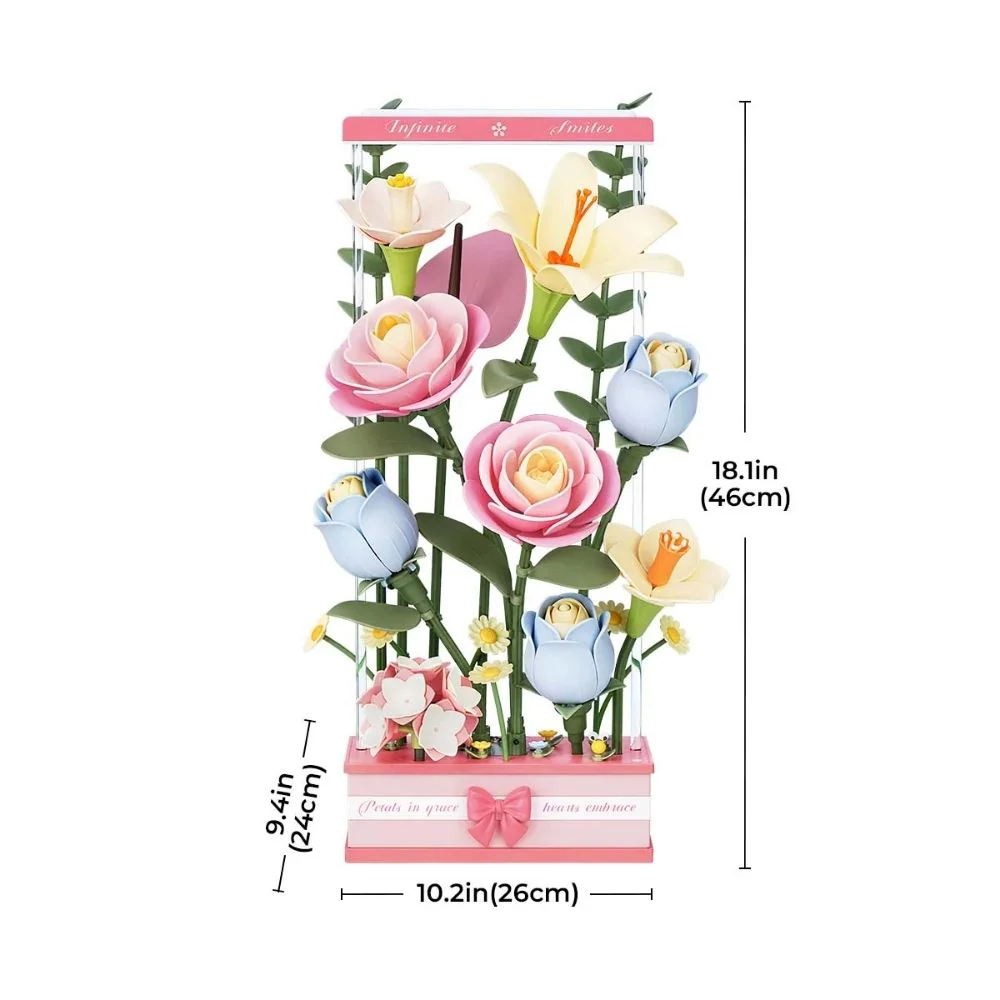 3D Puzzle - Blooming Bouquet Box - Image 11