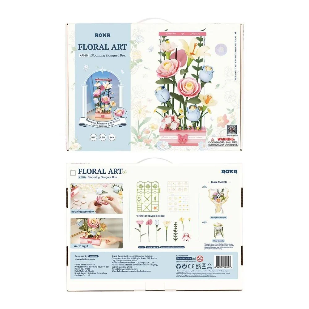 3D Puzzle - Blooming Bouquet Box - Image 12