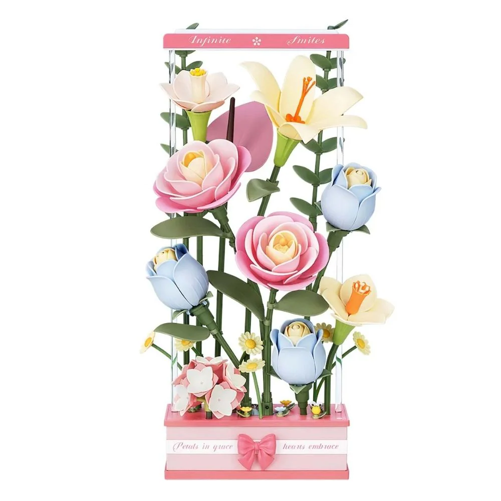 3D Puzzle - Blooming Bouquet Box - Image 2