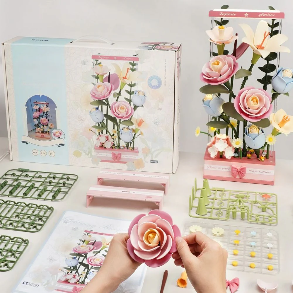 3D Puzzle - Blooming Bouquet Box - Image 5