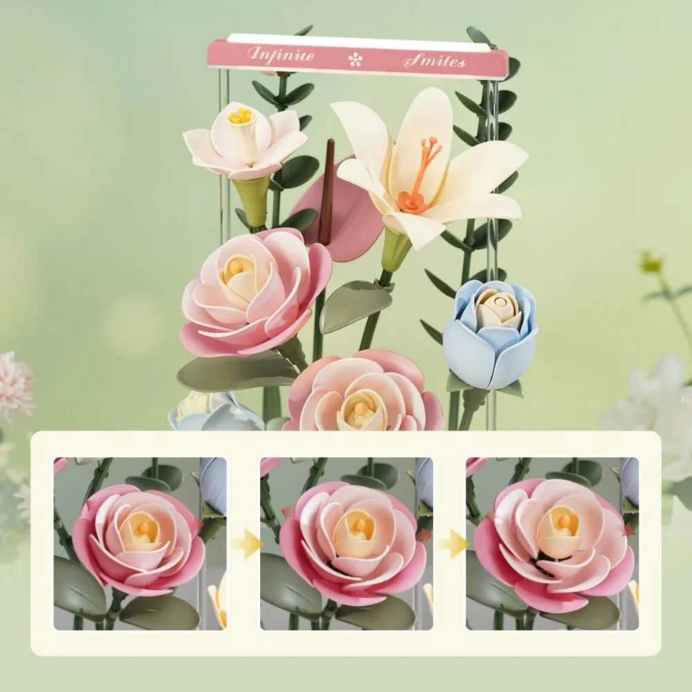 3D Puzzle - Blooming Bouquet Box - Image 8