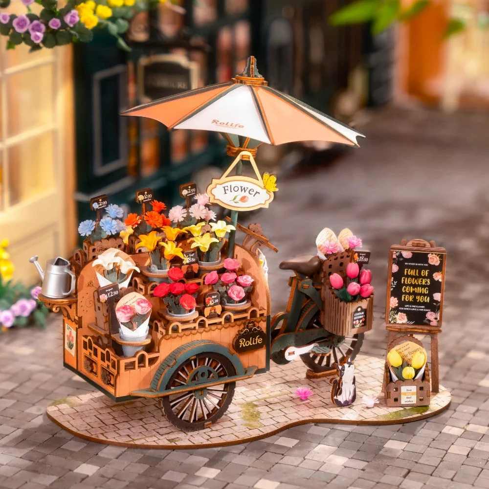3D Puzzle - Blossom Cart