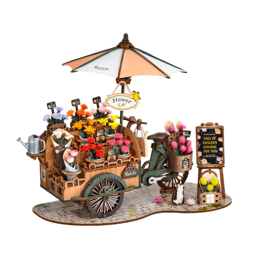 3D Puzzle - Blossom Cart - Image 2