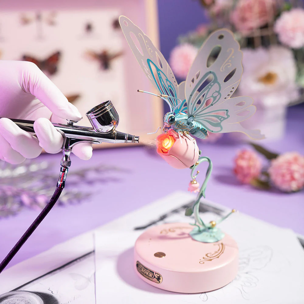 3D Puzzle - Butterfly and Rose - Image 10