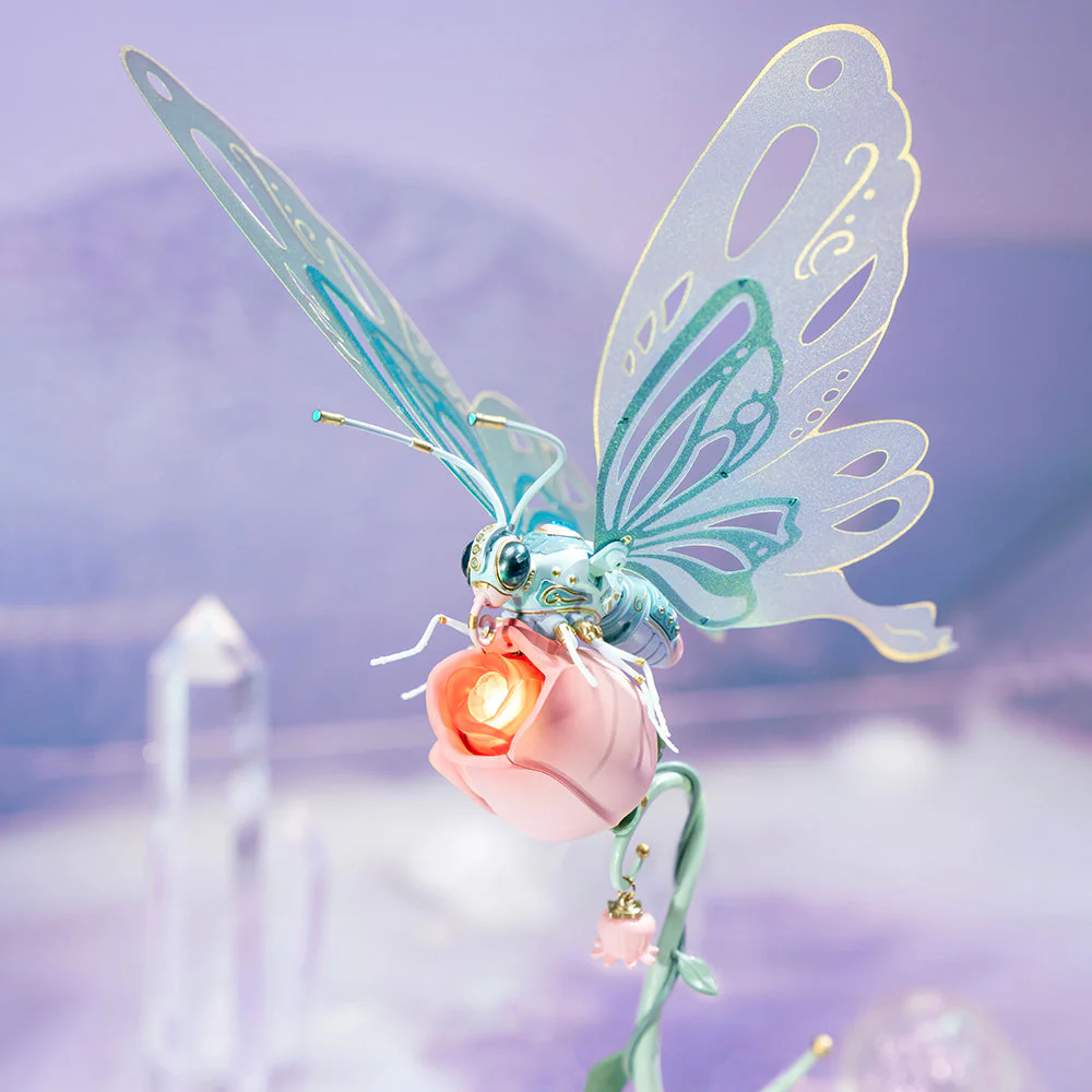 3D Puzzle - Butterfly and Rose - Image 4
