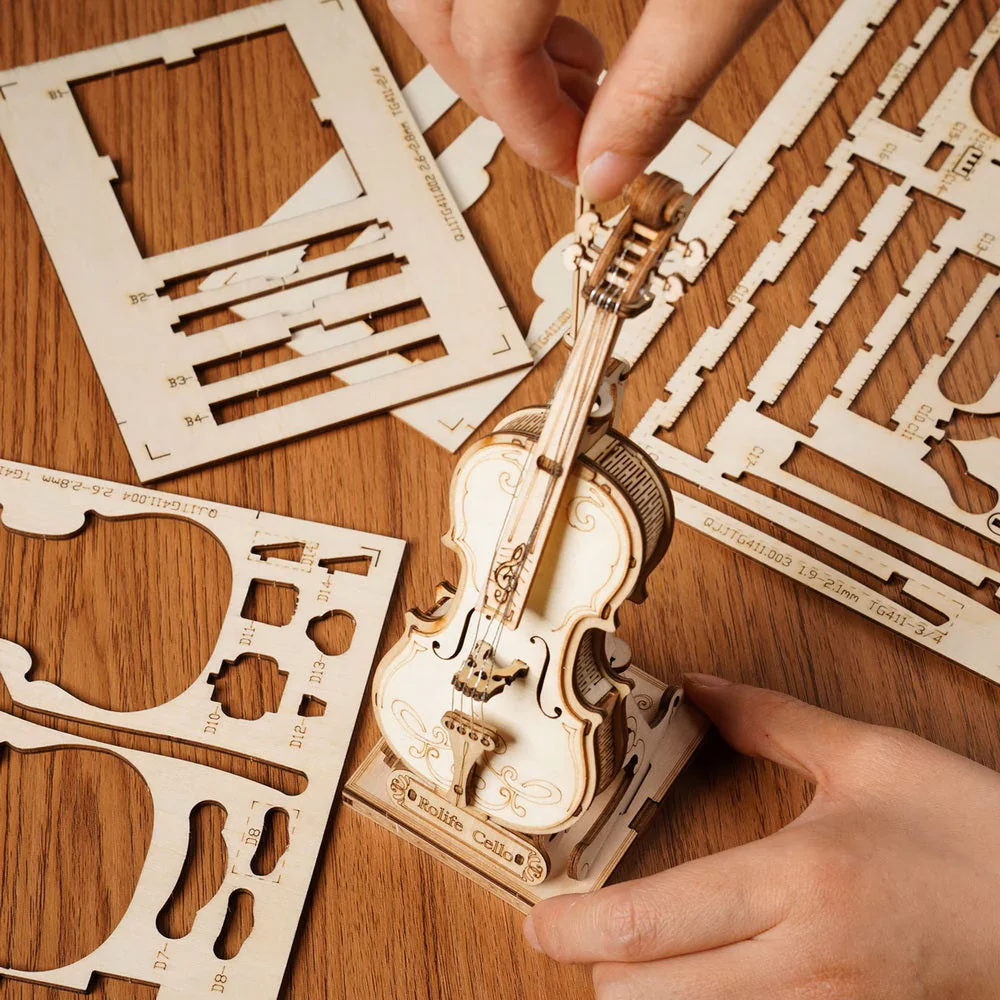 3D Puzzle - Cello - Image 7