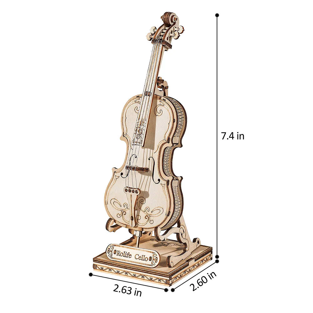 3D Puzzle - Cello - Image 9
