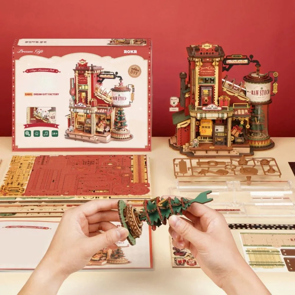 3D Puzzle - Christmas Gift Factory - Image 10