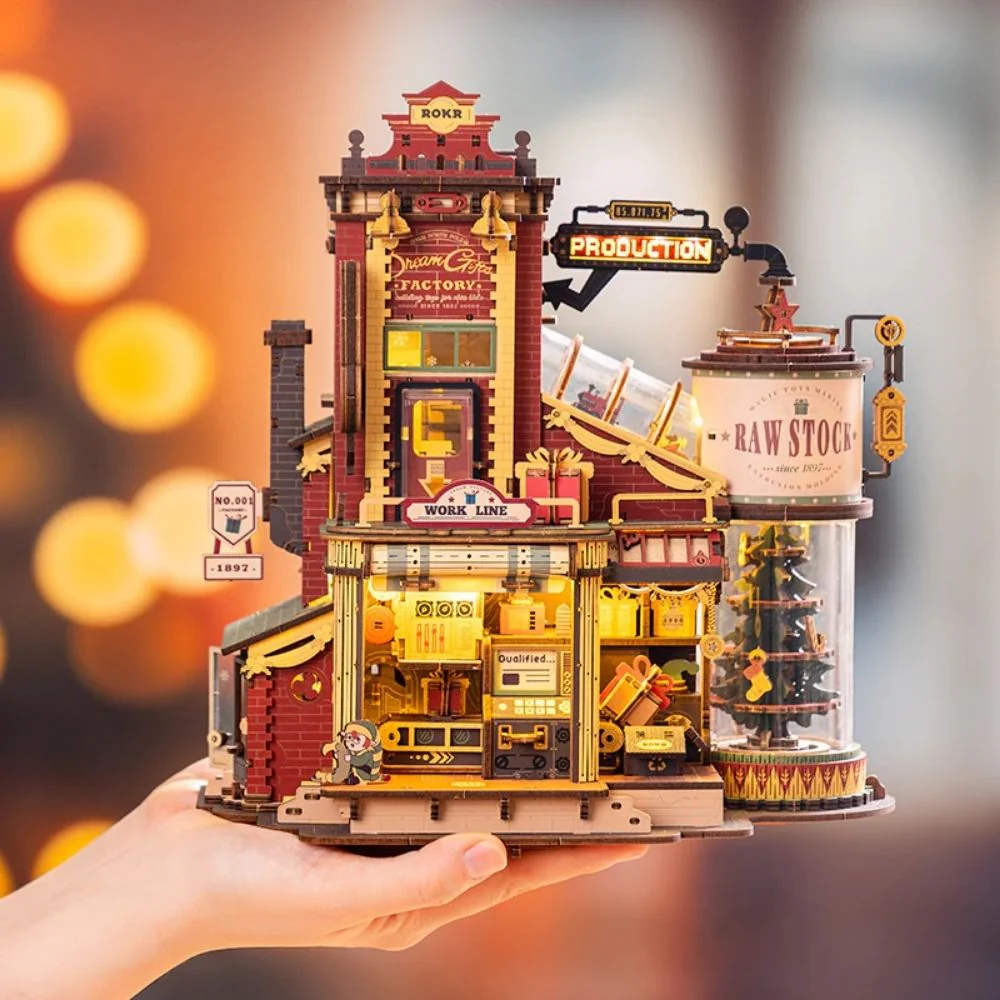 3D Puzzle - Christmas Gift Factory - Image 9