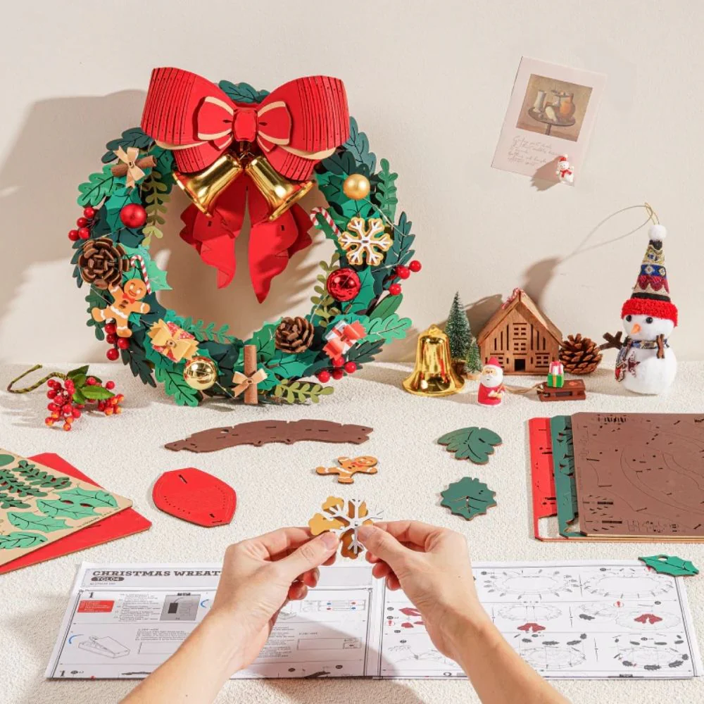 3D Puzzle - Christmas Wreath - Image 10