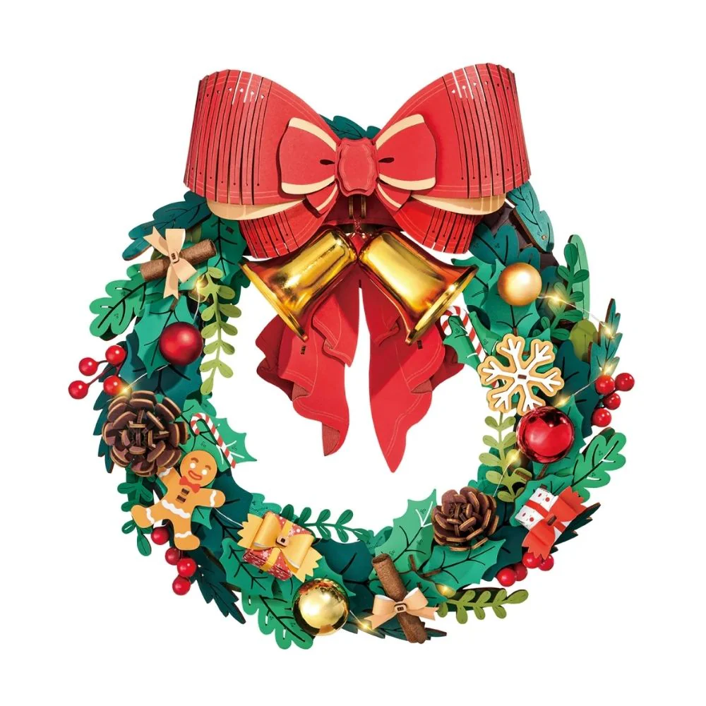 3D Puzzle - Christmas Wreath - Image 2