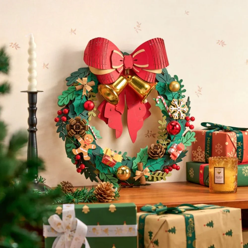3D Puzzle - Christmas Wreath - Image 3