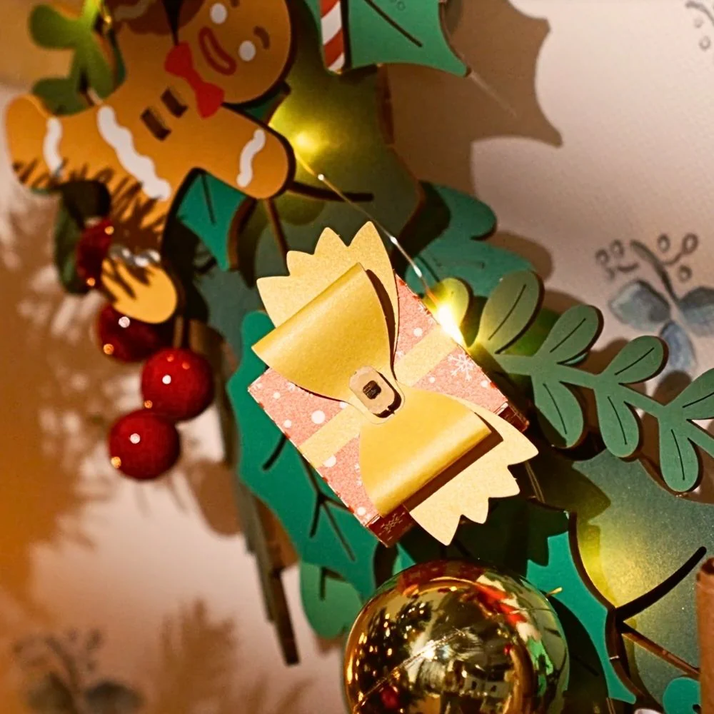 3D Puzzle - Christmas Wreath - Image 6