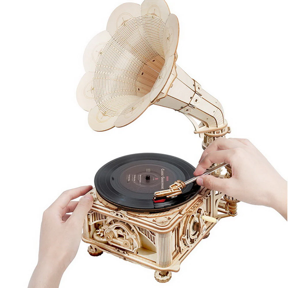 3D Puzzle - Classical Gramophone - Image 5