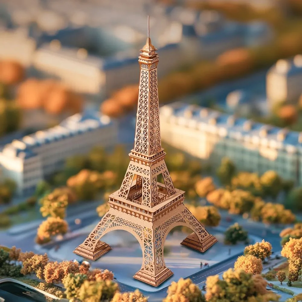 3D Puzzle - Eiffel Tower Plus - Image 3