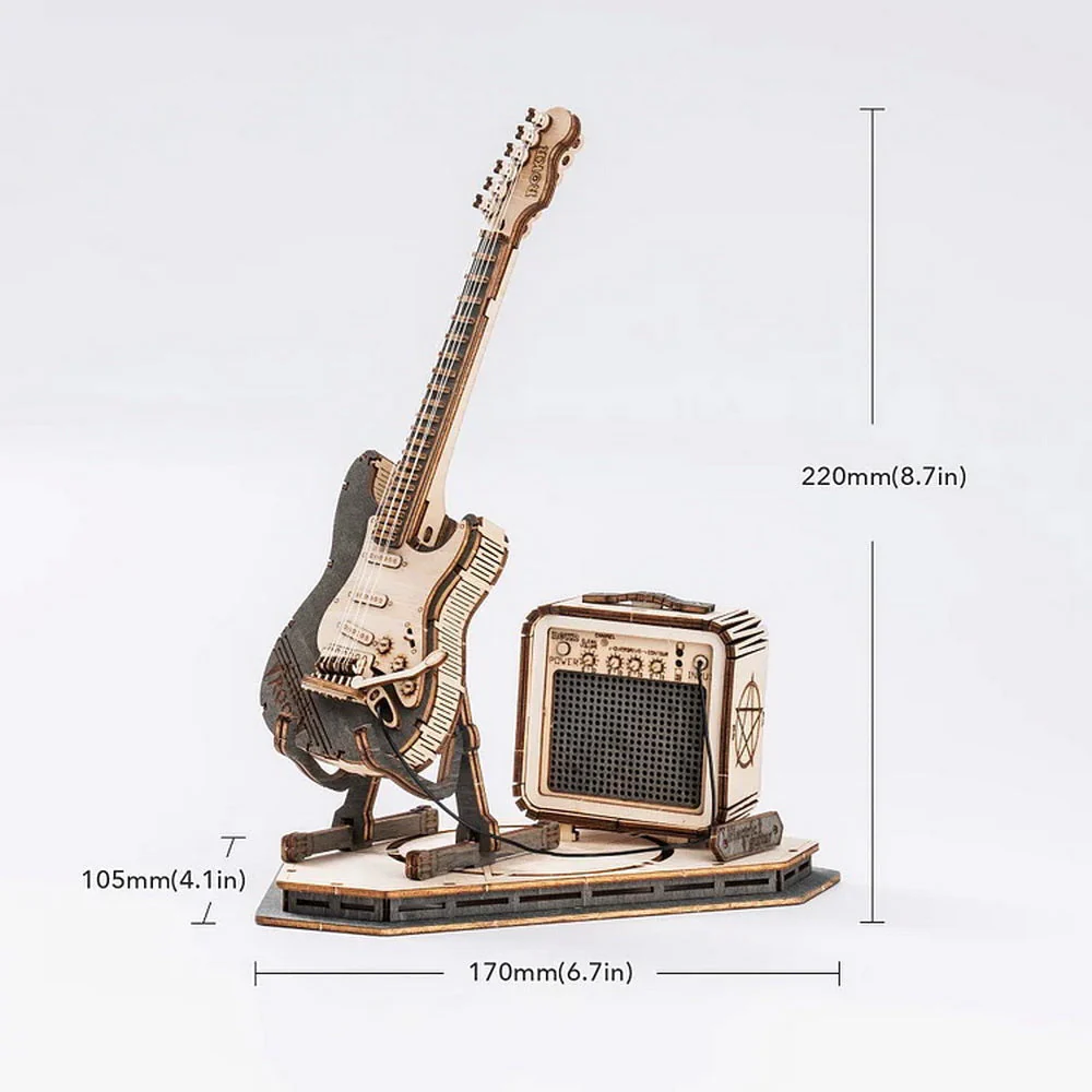 3D Puzzle - Electric Guitar - Image 9