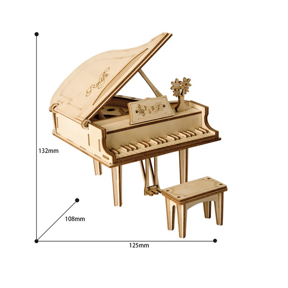 3D Puzzle - Grand Piano - Image 9