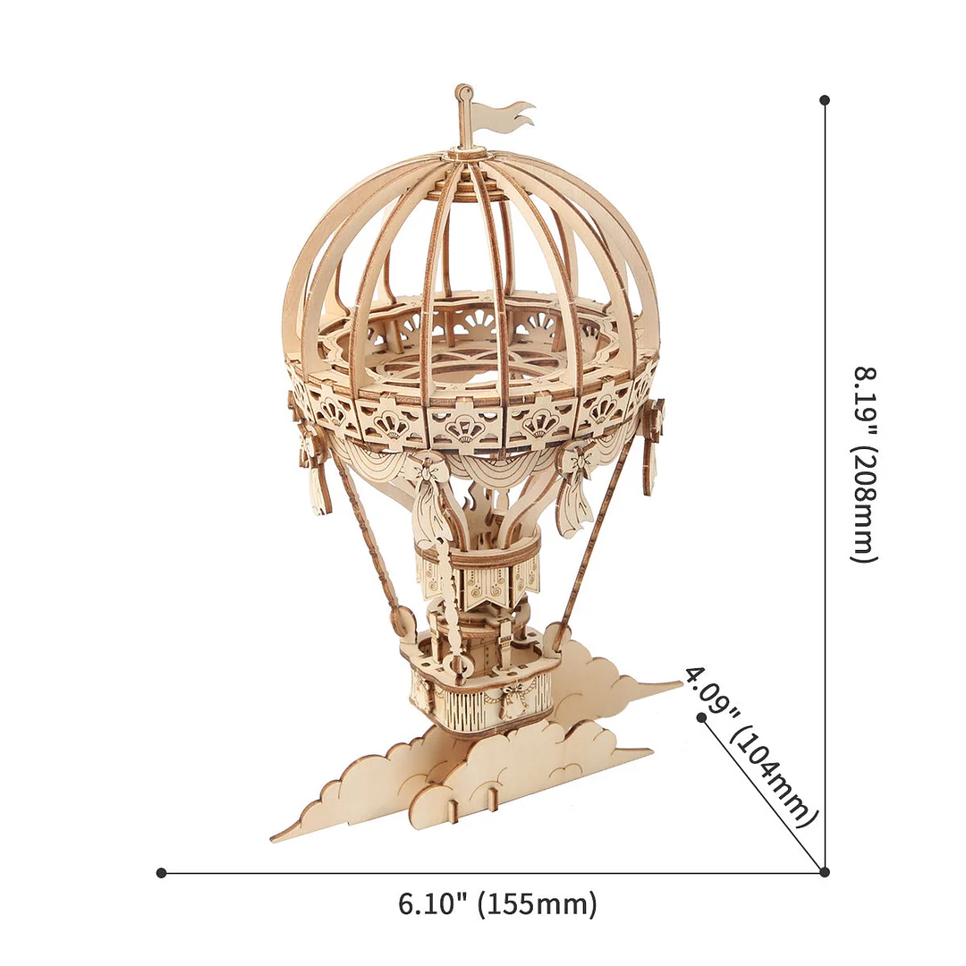3D Puzzle - Hot Air Balloon - Image 3