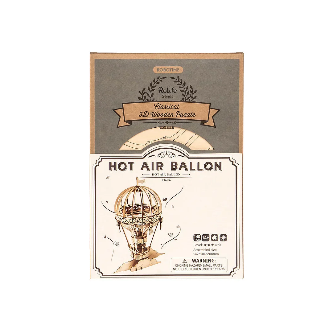 3D Puzzle - Hot Air Balloon - Image 4