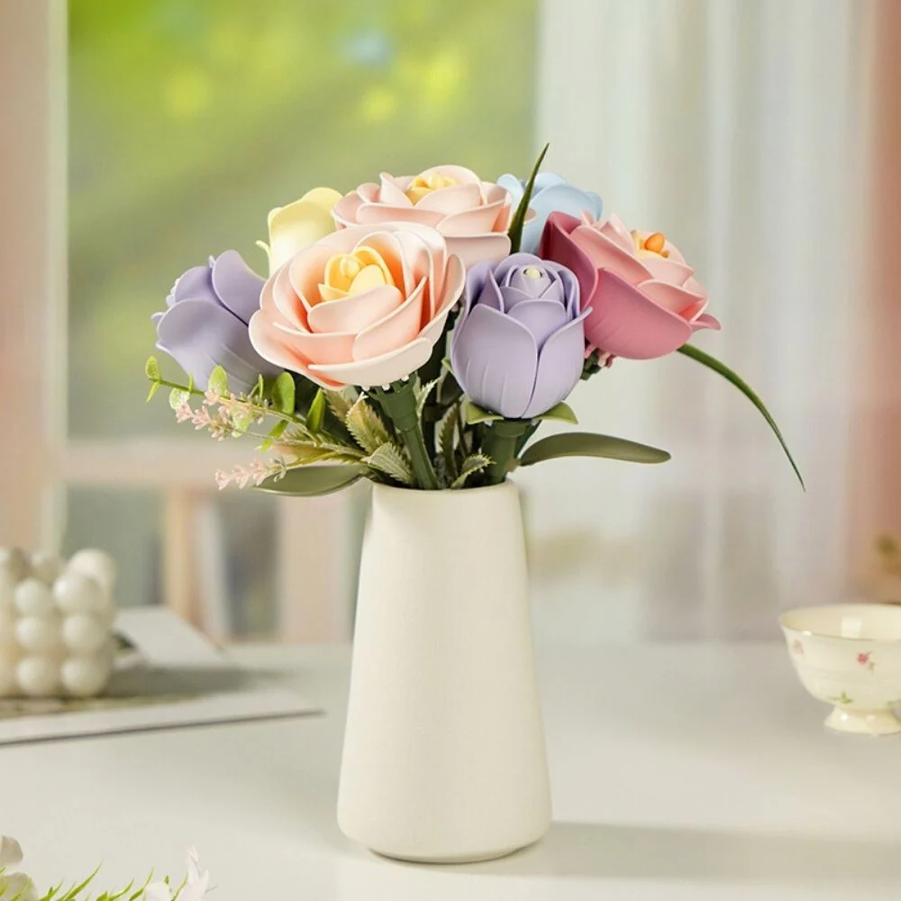 3D Puzzle - Pink Camellia - Image 4
