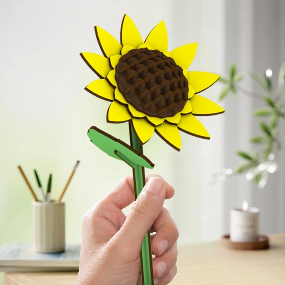 3D Puzzle - Pretty Sunflower - Image 4