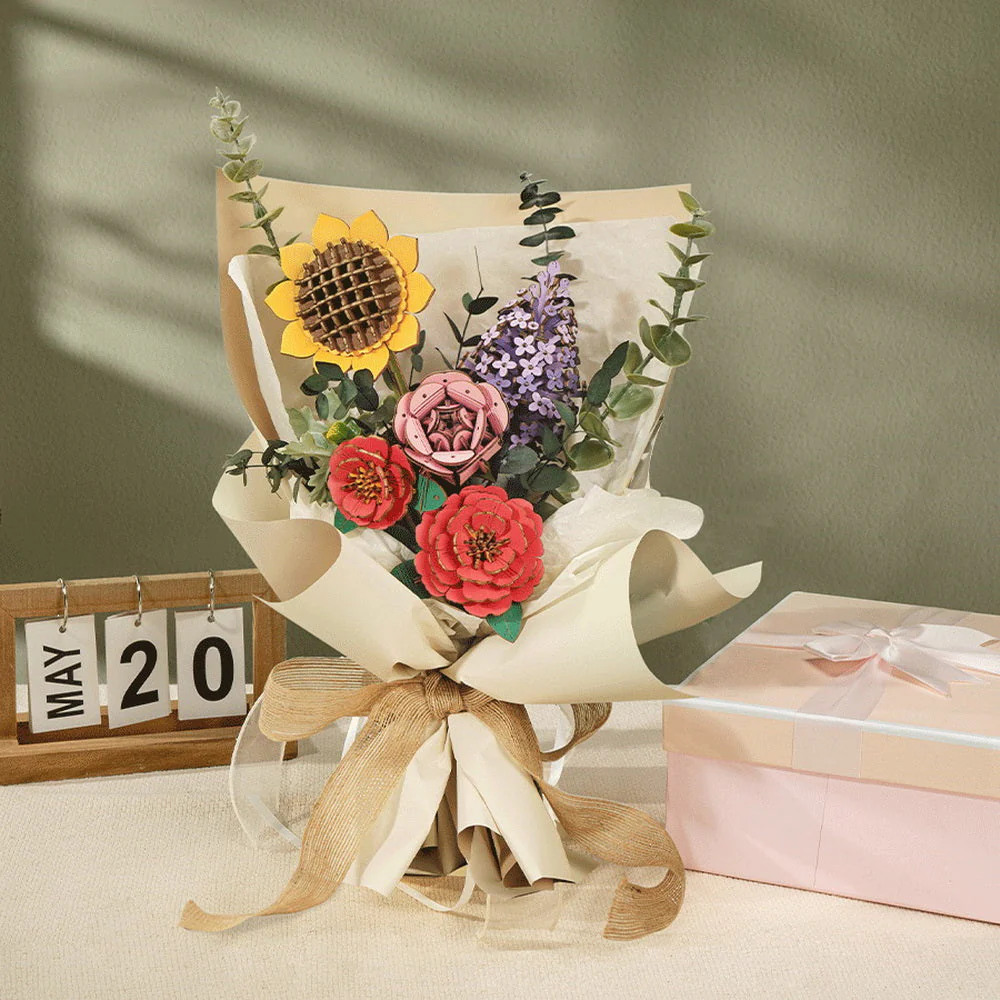 3D Puzzle - Red Camellia - Image 10