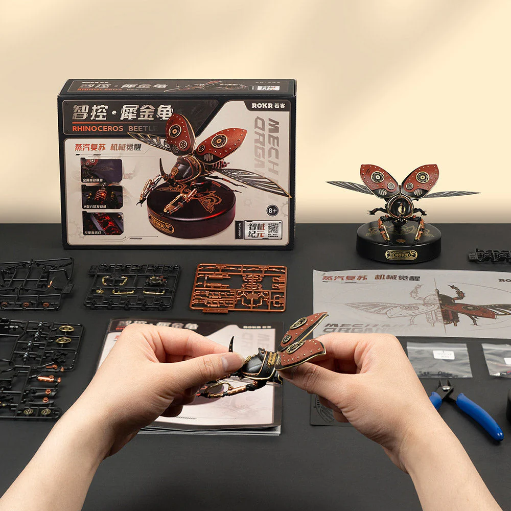 3D Puzzle - Rhinoceros Beetle - Image 9
