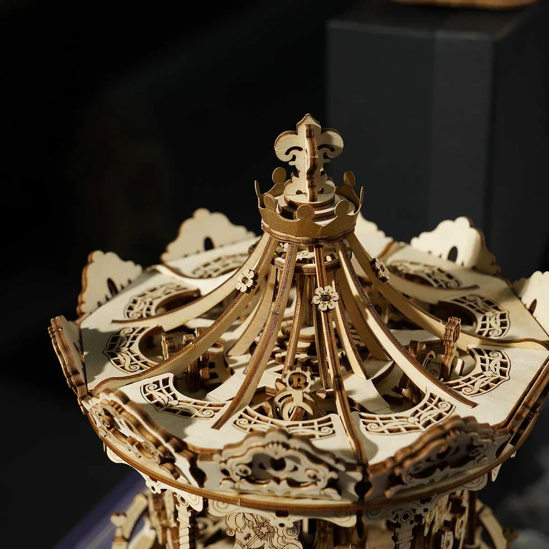 3D Puzzle - Romantic Carousel - Image 3