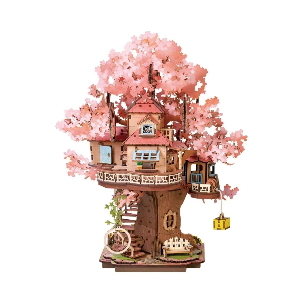 3D Puzzle - Sakura Tree House - Image 2