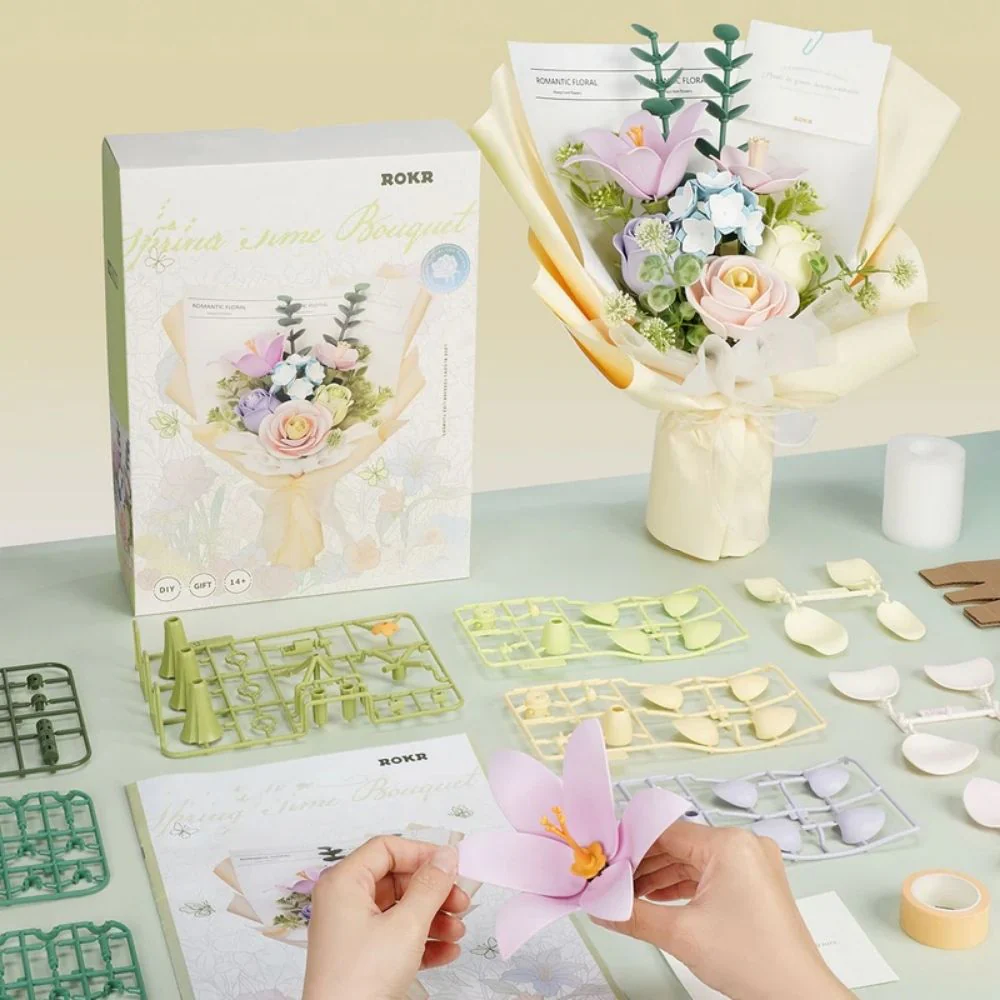 3D Puzzle - Spring Time Bouquet - Image 6