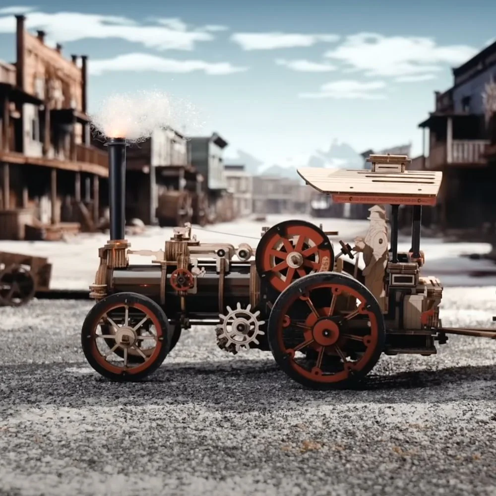 3D Puzzle - Steam Engine - Image 10