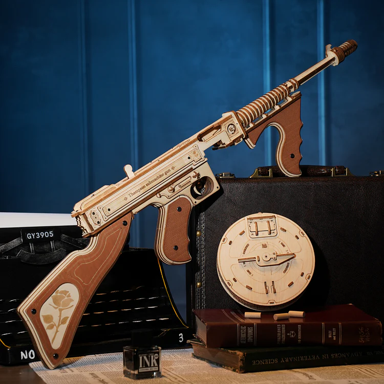 3D Puzzle - Submachine Gun - Image 2