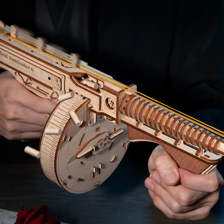 3D Puzzle - Submachine Gun - Image 3