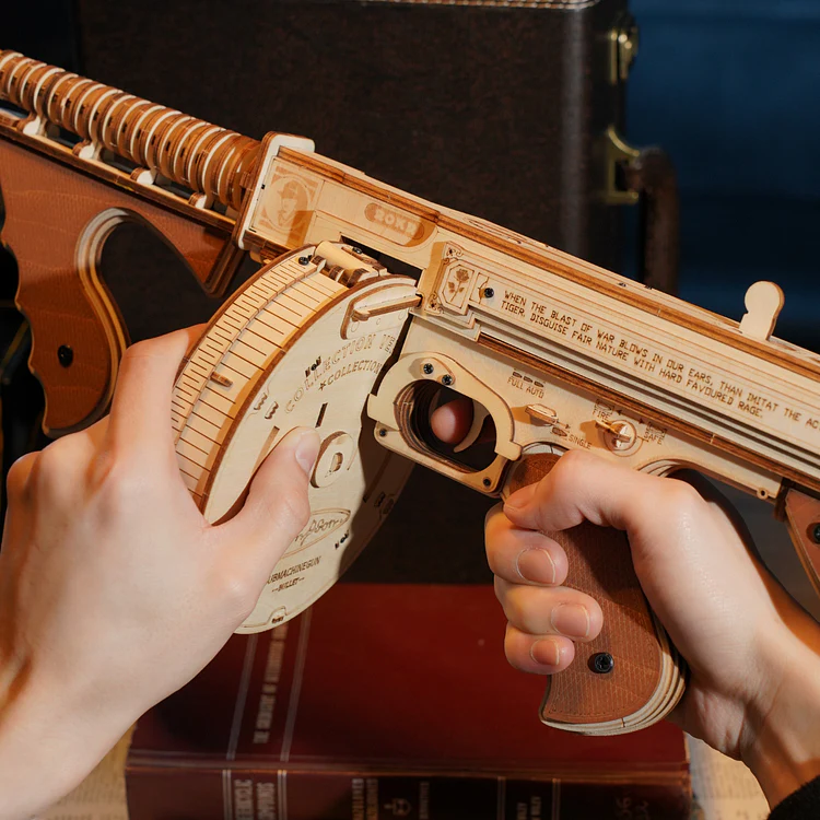 3D Puzzle - Submachine Gun - Image 4
