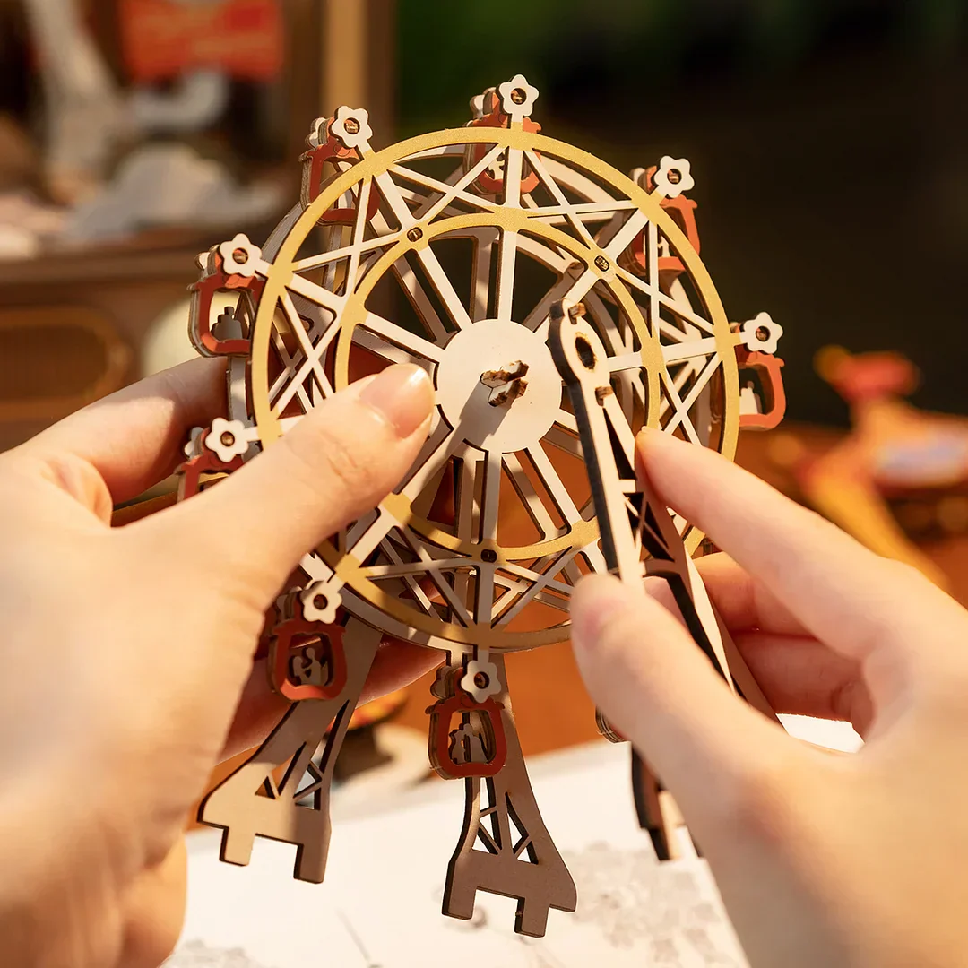 3D Puzzle - Sunset Carnival - Image 4