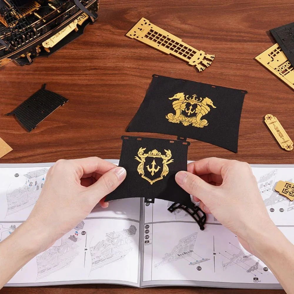 3D Puzzle - The Seahorse Barque - Image 10
