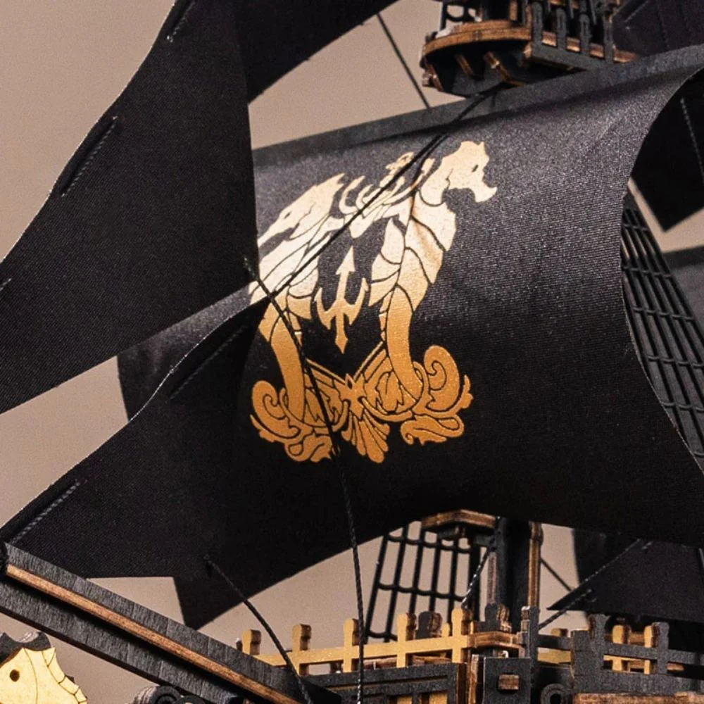 3D Puzzle - The Seahorse Barque - Image 6