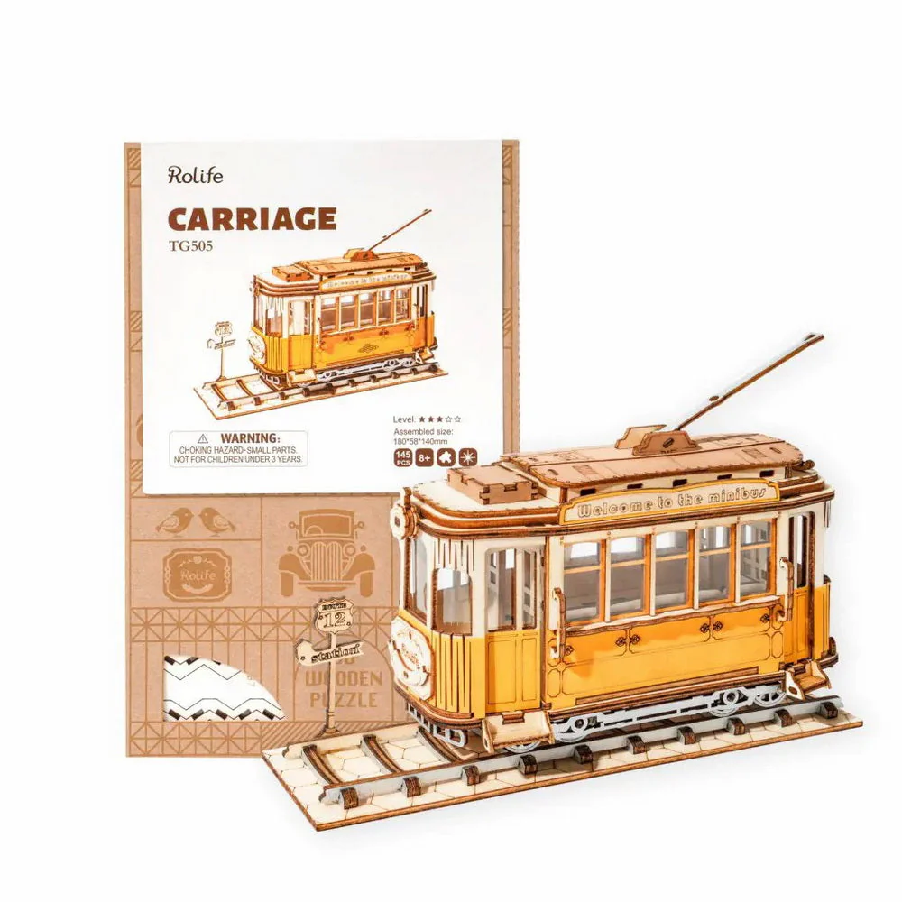 3D Puzzle - Tram - Image 8