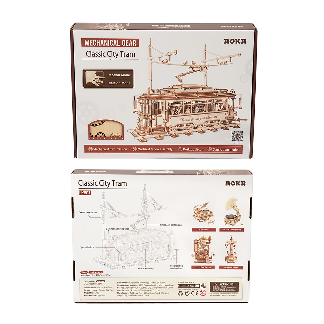 3D Puzzle - Tramcar - Image 8