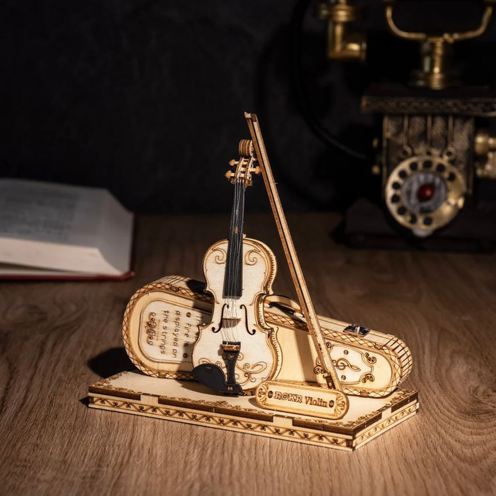 3D Puzzle - Violin - Image 10