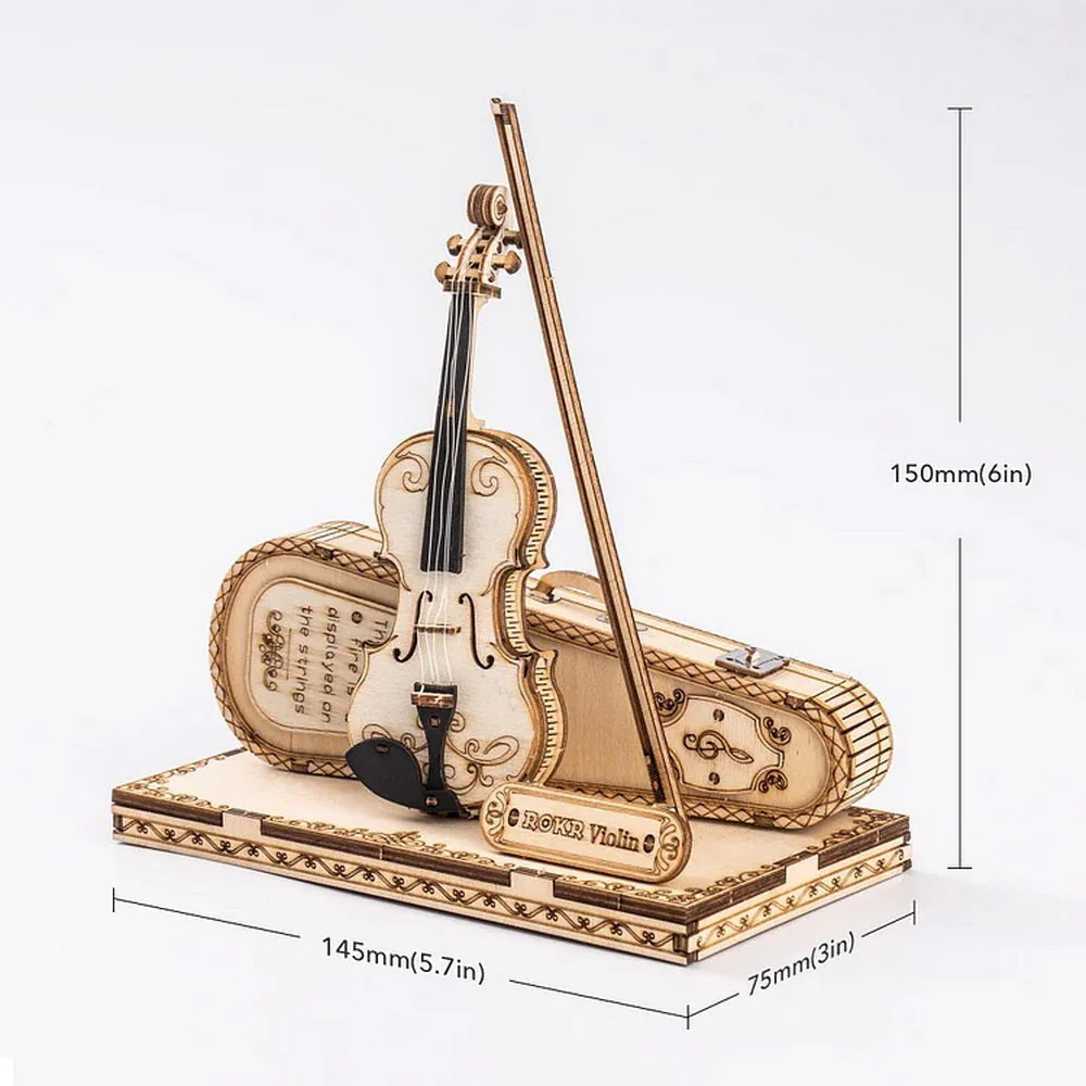 3D Puzzle - Violin - Image 9