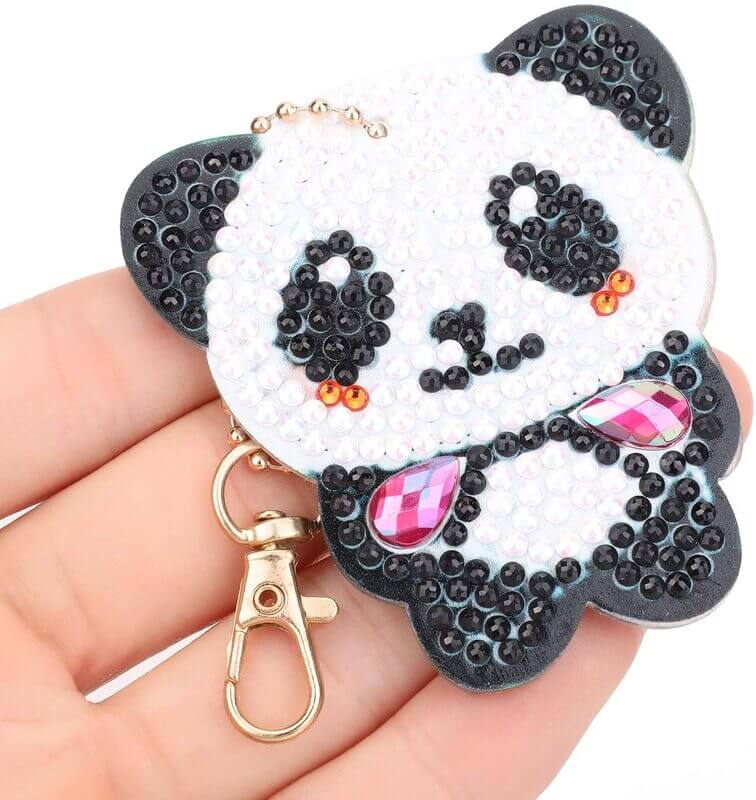 5D Diamond Painting Keychain Cartoon Animals - Image 5