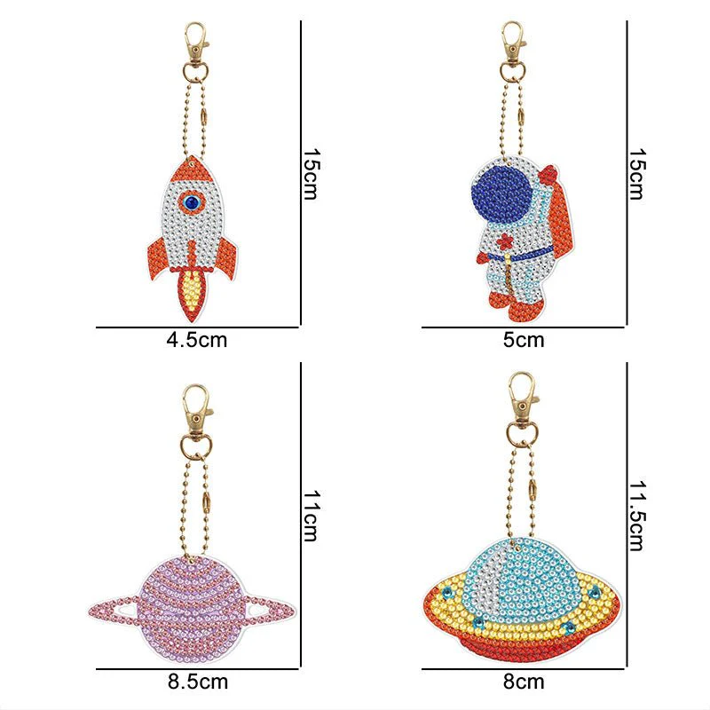 5D Diamond Painting Keychain Universe - Image 4
