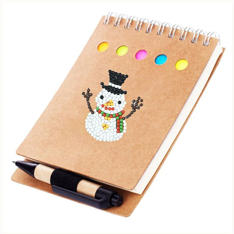 5D Diamond Painting Sticker Set "Merry Christmas" for Kids - Image 6
