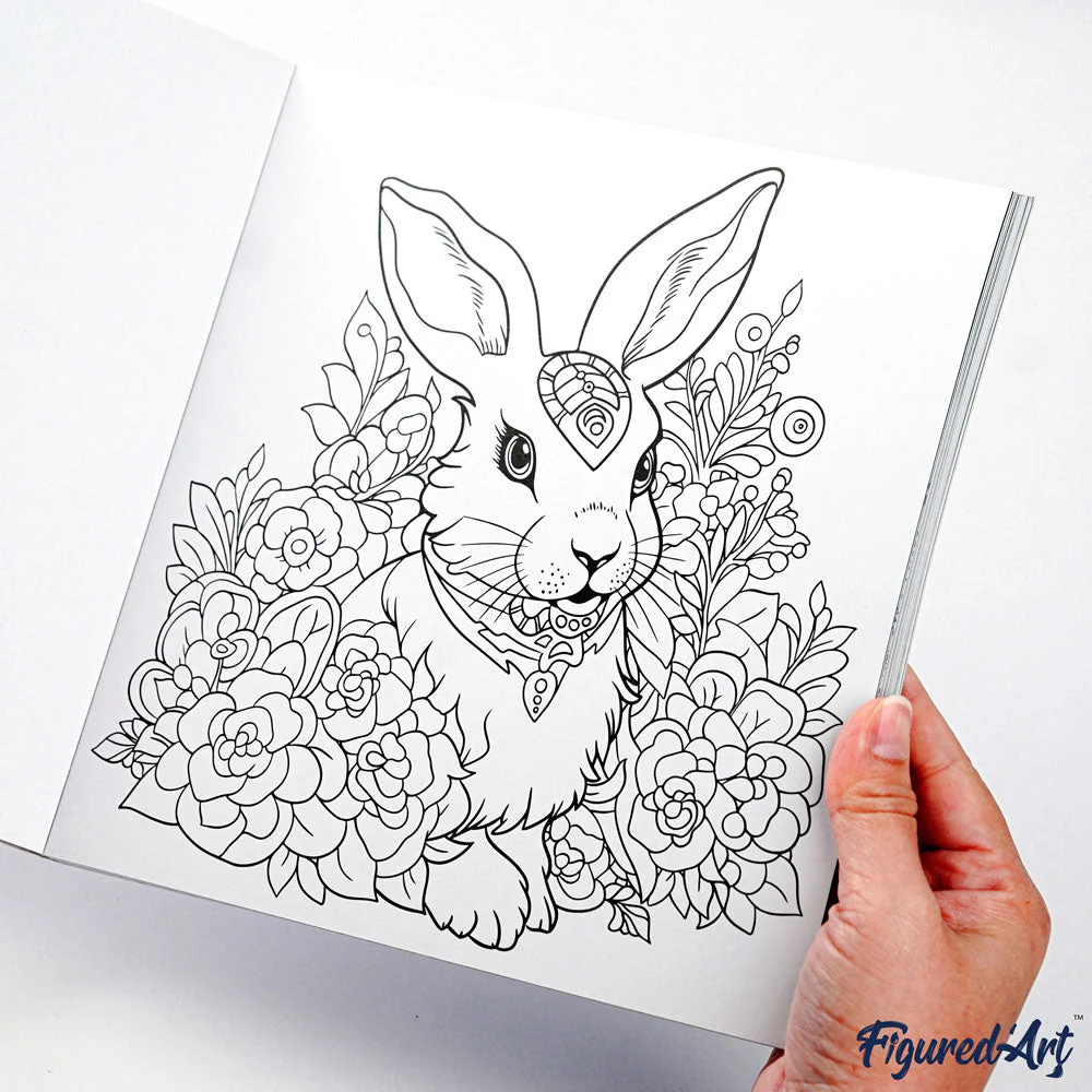 Adult Colouring Book - Animal Universe - 50 pages - Image 3