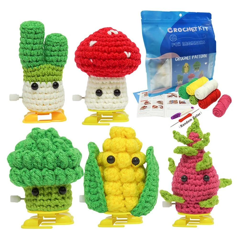 Amigurumi Crochet Kit - Veggie Buddies - Image 2